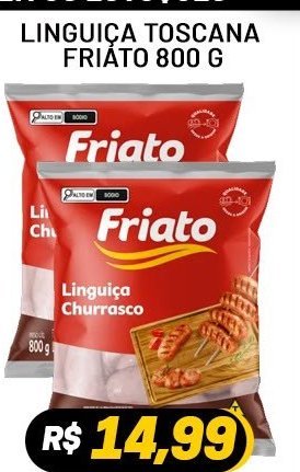 Linguiça Toscana 800 g Ch Friato