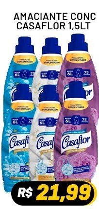 Amaciante Conc Casaflor 1,5l
