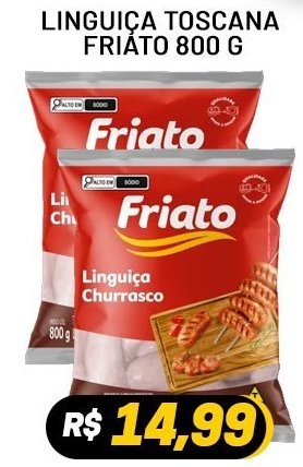 Linguiça Toscana Friato 800 g