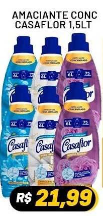 Amaciante Conc Casaflor 1,5l 7
